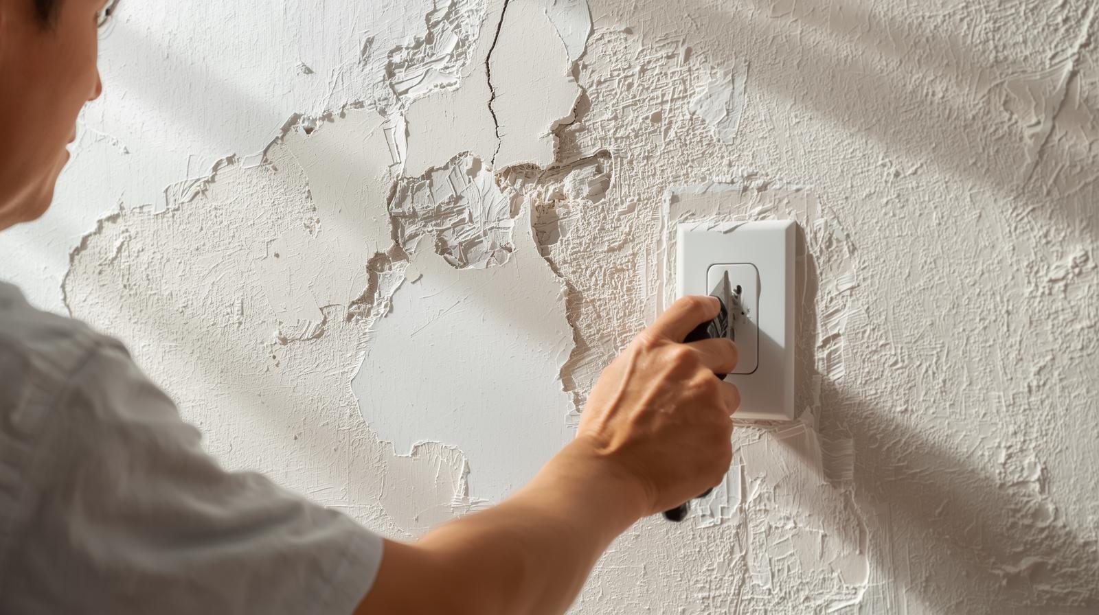 原本只是想補牆面，最後卻整個重做了台南油漆施工